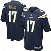 Nike Men & Women & Youth Chargers #17 Philip Rivers Navy Blue Team Color Game Jersey,baseball caps,new era cap wholesale,wholesale hats